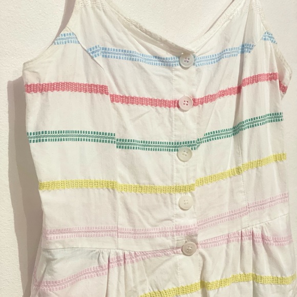 White Midi Dress with pockets - Picture 1 of 4